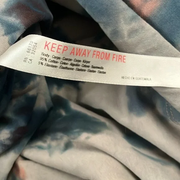 Free People Hot Shot Mini Dress in 🔥 Custom Tie Dye 🔥 - Picture 10 of 10